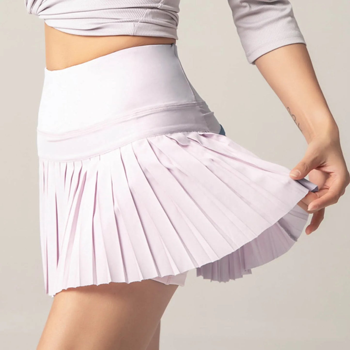 Cloud Hide Women Sports Tennis Skirts Golf Skirt Fitness Shorts High Waist Athletic Running Short Quick Dry Sports Skort Pocket