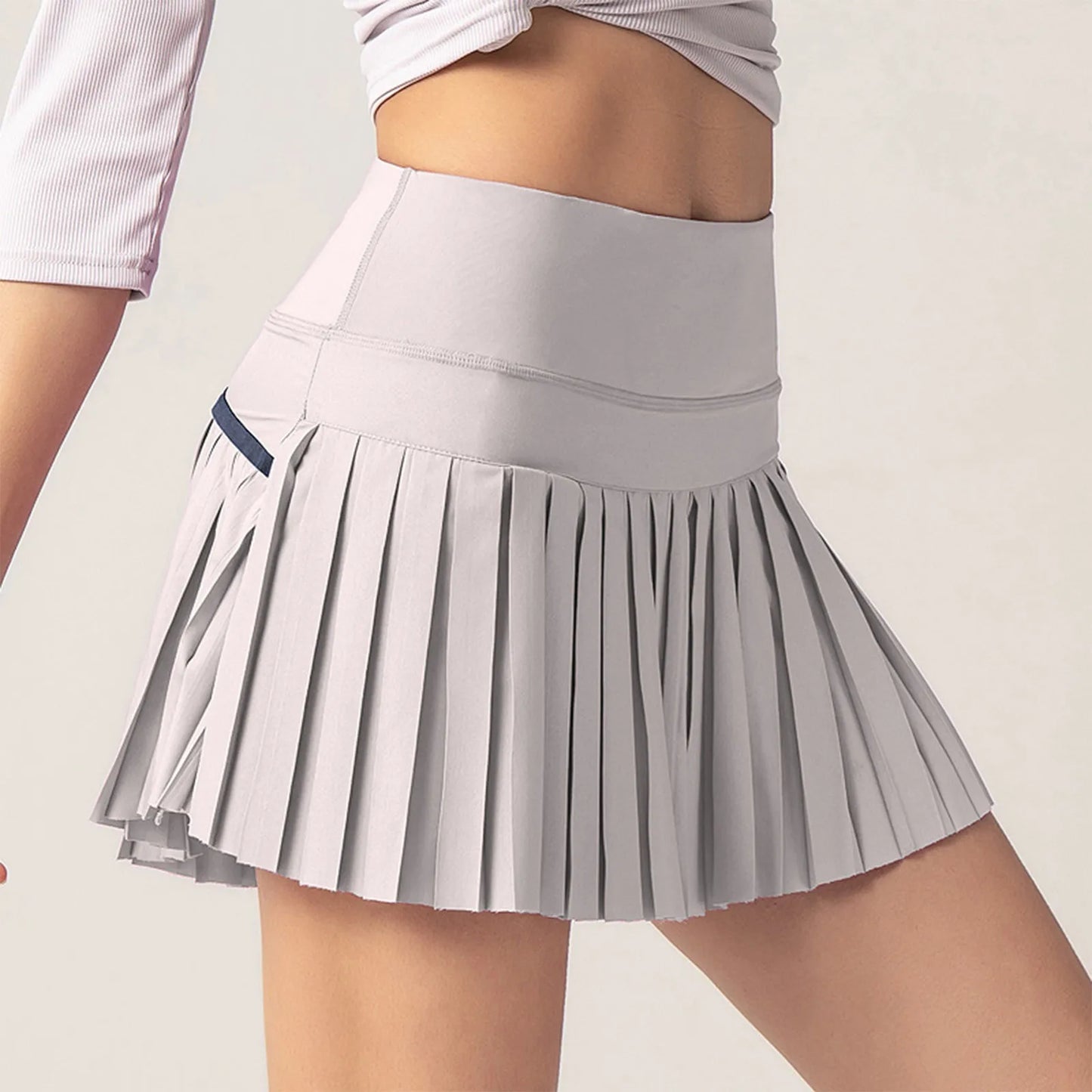 Cloud Hide Women Sports Tennis Skirts Golf Skirt Fitness Shorts High Waist Athletic Running Short Quick Dry Sports Skort Pocket